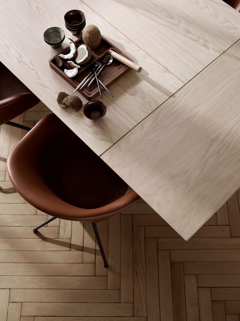 Vancouver dining table and Adelaide chair by BoConcept