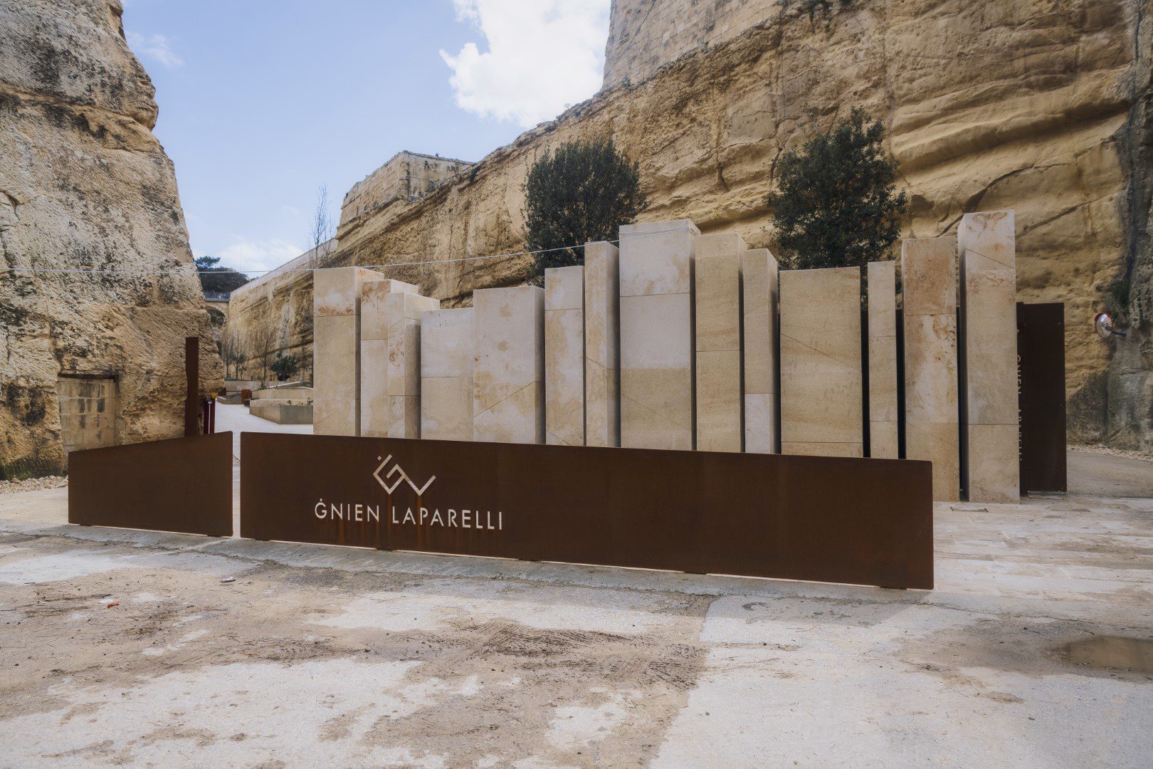 Regeneration project by Brands International at Laparelli Gardens, Valletta