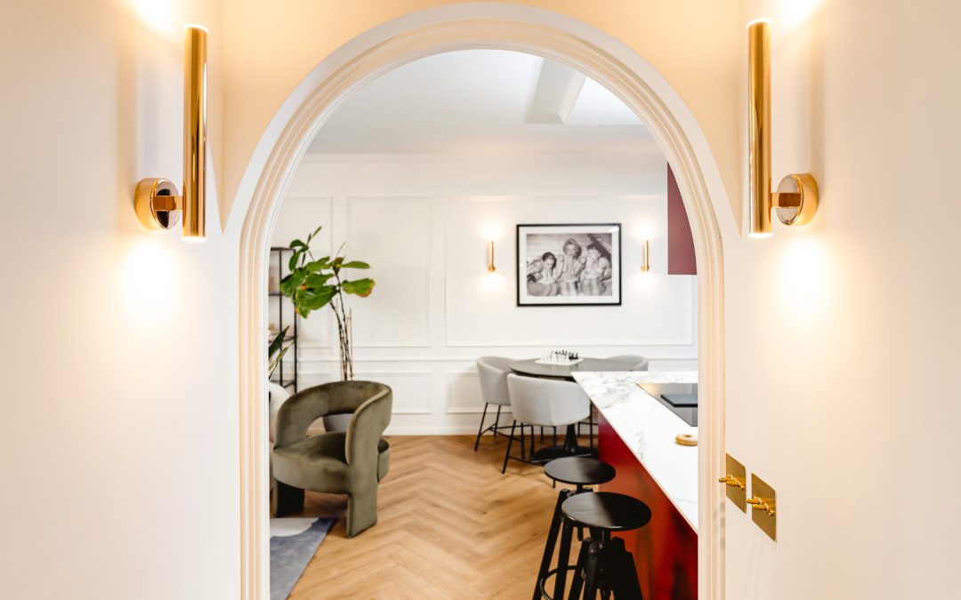 Flooring & wall mouldings – Ta’ Xbiex apartment